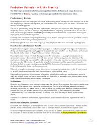 A bonus is not always contractual in a company and as such proves to be a blessing or added incentive to the employee. Employee Probation Period Extension Letter 30 Day Probation Letter Template Insymbio