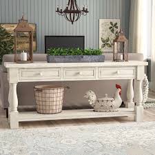 Nikolai Console Table Sofa Table Decor Farm House Living Room Home Decor