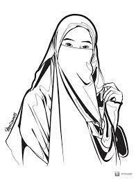 Gambar kartun lelaki ana muslim medsos kini via medsoskini.blogspot.com. Milik Siapakah Wanita Berpurdah Itu Niqab Muslimah Sketches Manga Art Drawings