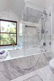 Everyone wants to be surround of comfortable and cozy space, which reflects our essence. 75 Beautiful Marble Tile Tub Shower Combo Pictures Ideas August 2021 Houzz