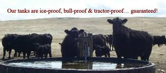 Round cattle water trough : Giant Rubber Water Tanks Freeze Resistant Cost Effective Indestructible Water Trough Alternative