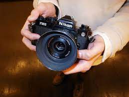 Place M Gallery Shinjuku Nikon Fm2 With Voigtlander Ultron 40mm F2 Sl Lens Best Camera Camera Shop Camera