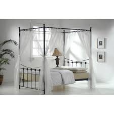 It typically includes a headboard, footboard and four high posts on the bed's four corners. Swan Canopy Queen Black Metal Bed Frame 4 Poster Bed Katil Besi Katil Kanopi Katil Queen Bedroom Furniture Shopee Malaysia