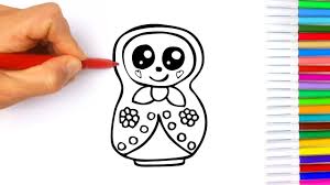 Maybe you would like to learn more about one of these? Disegno Matriosca Kawaii Disegni Facili Da Fare Youtube