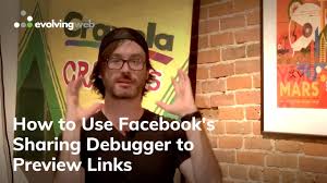How to clear your facebook cache via the sharing debugger. How To Use Facebook S Sharing Debugger To Preview Links An Evolving Web Tutorial Youtube