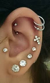 schone ohr piercing ideen fur frauen knorpel ohrringe www mybodiart com frauen ideen knorpel mybod ear jewelry rook piercing jewelry earings piercings