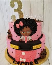 2nd Birthday Black Boss Baby Cake Boss Baby Girl Cake Baby Birthday Party Girl Baby Girl Cakes Baby Birthday Party