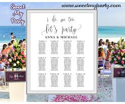 Rustic Wedding Seating Charts Modern Wedding Seating Plan 024w