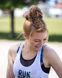 8 Hairstyles That Can Survive A High Intensity Workout Sporty Hairstyles Soccer Hair Sports Hairstyles