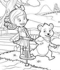 Kids N Fun Com 9 Coloring Pages Of Goldie And Bear If you want bear picture for coloring yourself then you need to click on. coloring pages of goldie and bear