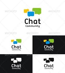 Chat Community Vector Eps Company Team Available Here Https Graphicriver Net Item Chat Community 1171921 Ref Logo Templates Vector Logo Internet Logo
