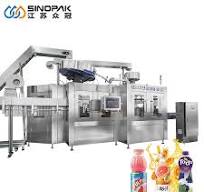 Fruit Juice Production Line Fruit Juice Filler Hot Filling Juice Equipment Turnkey Solution 18000bph Pet Bottle 18000bph@500ml