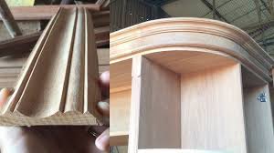 Save time and money and get the look you want by making your own crown molding. Make Timber Mouldings With A Router Woodworking Making Wood Curved Crown Molding For Cabinets Youtube