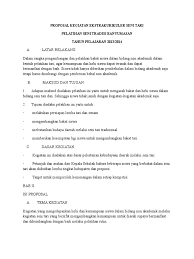 Maybe you would like to learn more about one of these? Proposal Kegiatan Ekstrakurikuler Saeni Tari