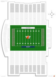 Precise Navy Stadium Seating Chart Navy Marine Corps