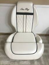 sea ray helm seat with flip up bolster