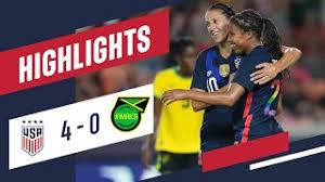 Largely dominated as they played against their concacaf neighbors, who were largely on the back foot early in the match. Uswnt Vs Jamaica Highlights June 13 2021 Youtube