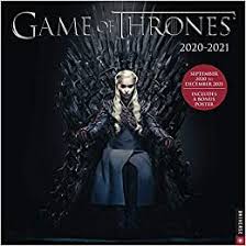Game Of Thrones 2020 2021 Calendar Amazon Co Uk Andrews Mcmeel Publishing Books