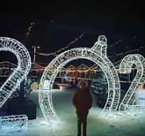 Sculpture Customized Landscape IP65 Decoration LED Street 3D Arch Motif  Christmas Light