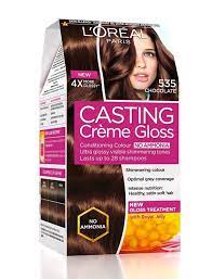 L Oreal Paris Casting Creme Gloss Chocolate 535 Loreal Hair Hair Color Brown Hair Dye