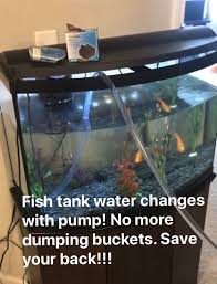 How To Perform Water Changes Clean Aquarium With Pump Fish Tank Supplies Cool Fish Tanks Fish Tank