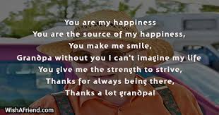 It's that time of year where many people begin thinking about everything they have to be thankful for. Poems For Grandpa