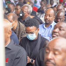 HALIMA MDEE YUPO. . Mbunge wa Viti maalum kwa tiketi ya #Chadema, Halima  James Mdee yupo hapa ibadani. . Kwa mujibu wa ratiba, baada ya ibada  kukamilika, viongozi mbalimbali watapata nafasi ya