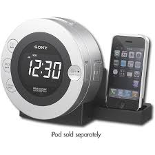 Upbright new global 7.5v ac / dc adapter replacement for ihome ih22 ih22sv ih22px ih22sx ihm28 ihm28w2 alarm clock radio speaker ipod iphone dock docking station system 7.5vdc 2a. Sony Desktop Clock Radio 0 8 W Rms Stereo Apple Dock Interface Icf Cd3ip Best Buy Alarm Clock Alarm Clock Iphone Radio Alarm Clock