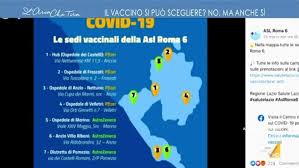 Ad oggi salute lazio @salutelazio. Il Vaccino Si Puo Scegliere No Ma Anche Si