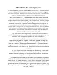 Es callada, timida, inocente y tiene la mirada, le tomo la mano y siente algo extraño la abrazo, me abraza y empieza a temblar a temblar de miedo diciendome que nunca habia sentido sensacion asi. Por Favor Dios Mio Solo Tengo 17 Anos Ocio