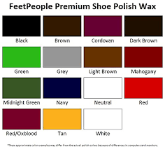 Feetpeople Premium Shoe Polish Wax Various Colors 1 625 Ounces