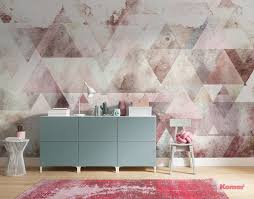 Original Komar Wandbild Triangles Red Mit Oder Ohne Rahmen Tapeten Wandbilder Tapeten Wandgemalde Ideen