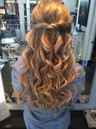 Half Up Half Down Back Wedding Hairstyles Hair Styles Long Hair Styles Prom Hairstyles For Long Hair