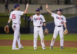 With swirling winds and rain falling at yokohoma stadium in tokyo, the canadian women's softball team made history by winning the country's first olympic medal in the sport. Us Defeat Canada To Move Within A Win Of Olympic Baseball Berth