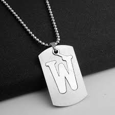 Below are some ideas for baby boy names that start with w based . 30pcs Family Name Gift Initial Letter W Monogram Alphabet Stainless Steel Alloy 26 English Word Sign Pendant Necklace Jewelry Pendant Necklaces Aliexpress