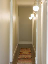 Before After Hallway Lighting Ikea Lillholmen Sconce Hallwayideas Hallway Sconces Hallway Lighting Narrow Hallway Decorating