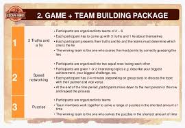 Read full profile whether you already have a team, are plannin. Corporate Escape Hunt Jan2015 Team Building Activity