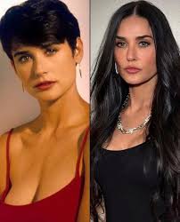 Demi Moore at 22 vs 62.❤