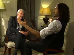 Jeremy paxman was born on a thursday, may 11, 1950 in england. Russell Brand Vs Jeremy Paxman