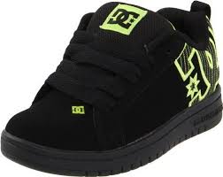 Black And Lime Green Dc Shoes Dc Kids Court Graffik Special Edition Skate Shoe Little Kid Big Kid Black Lime 6 M Us Big Kid Dc Dc Shoes Girls Dc Shoes Women Dc Shoes Men