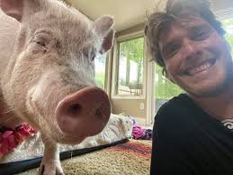 Cornelius had to reschedule his ski trip because of travel restrictions,  but he decided to keep his fancy new hat and scarf, anyway.