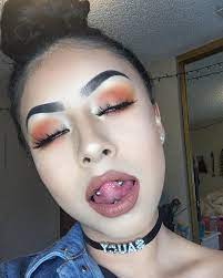 Pinterest Itsnikitaa Tongue Piercing Snake Eyes Piercing Snake Eyes Tongue Piercing