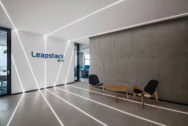 Leapstack Offices Shanghai Office Snapshots In 2020 Office Lobby Design Lobby Design Office Interior Design