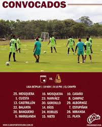 ⚽️ cuenta informativa del club deportes tolima. Presentamos Los 18 Jugadores Convocados Club Deportes Tolima Sa Facebook
