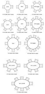 No more craning your neck to speak to the person at the other end. Dining Table Sizes Round Dining Round Dining Table