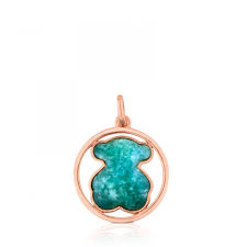 Pink Vermeil Silver Camille Pendant With Amazonite Tous Men S Jewelry Store Jewelry Stores Buying Jewelry