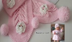 ajurlu burgulu ornekli takimin bebek atkisi yapimi nazarca com bebekler icin orgu baby knitting patterns tig isi bebek