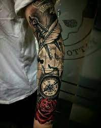 Best Tattoo Sleeve Mandala Compass 47 Ideas Nautical Tattoo Sleeve Tattoos Sleeve Tattoos