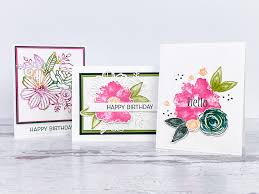 Homemade christmas cards christmas cards to make homemade cards holiday cards christmas diy christmas baubles christmas card designs merry christmas beautiful christmas cards. Beautiful Birthday Cards Tutorial Make 3 Cards With 1 Bundle