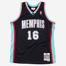 Mitchell Ness Pau Gasol Memphis Grizzlies 2001 Swingman Jersey